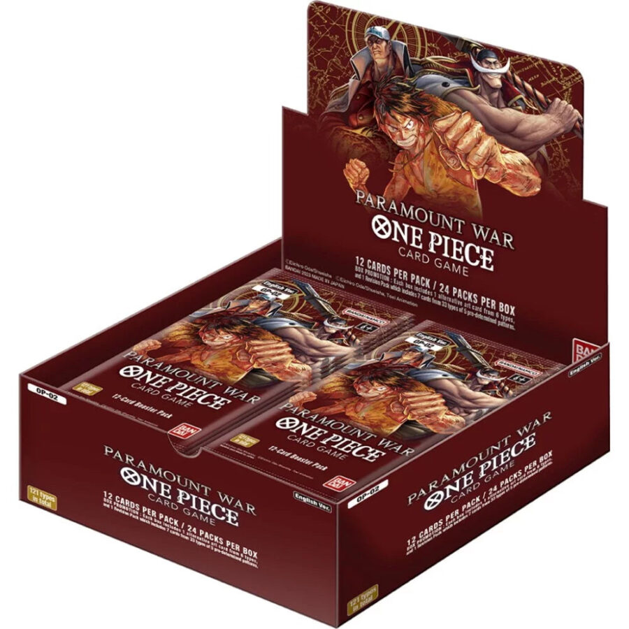 One Piece Card Game - Paramount War - OP-02 - Booster Box (English)