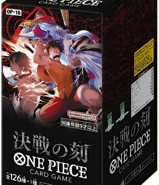 One Piece OP16: The Time of Battle Booster BOX (Japanese)