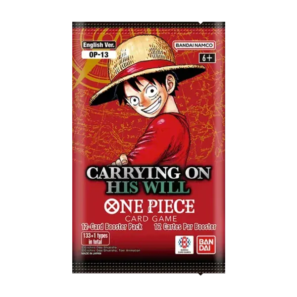One Piece Booster Pack OP13 Carrying on His Will [EN]