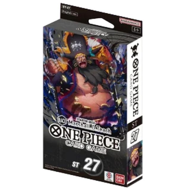 One Piece ST27 Black Blackbeard Starter Deck (EN)