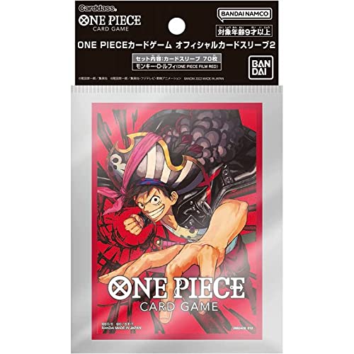 One Piece TCG Official Sleeves 2 – Monkey D. Luffy (70 stuks)