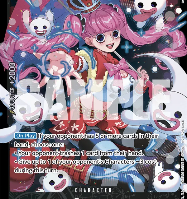 Perona Super Rare (OP06-093) Wings of the Captain Store Treasure Cup Alt Art