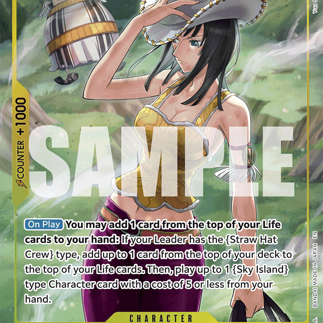 Nico Robin Rare (OP15-109) Adventure on Kami's Island Alt Art