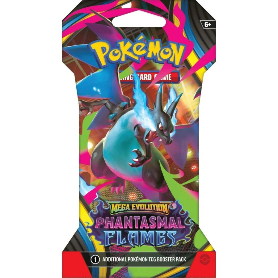 Pokemon TCG: Mega Evolution ME02 - Phantasmal Flames - Sleeved Blister