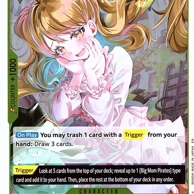 One Piece Card Game OP17-109 Charlotte Pudding R Foil – English NM