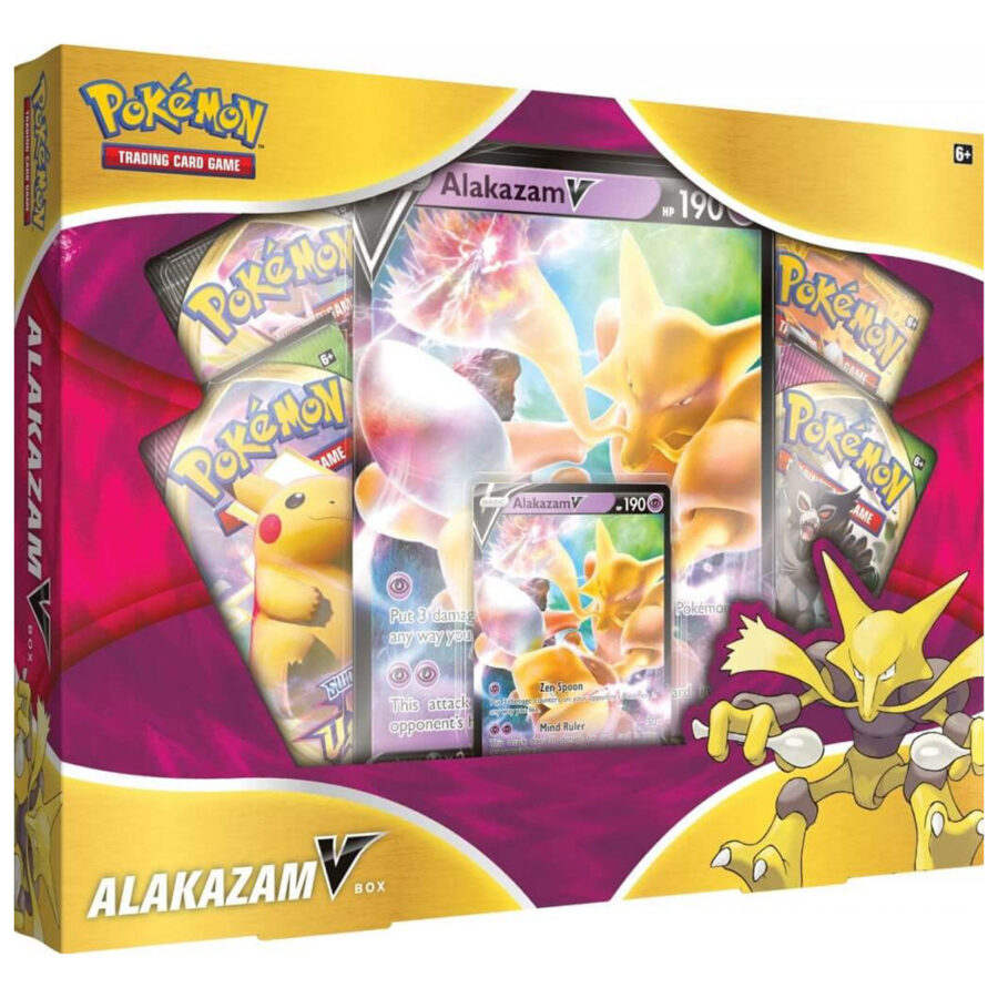 POKEMON Alakazam V Box