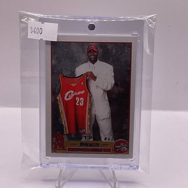 2003-04 Topps LeBron James Rookie Card #221