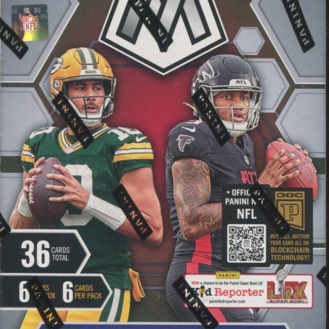 2024 Panini Mosaic Football Blaster Box (Orange Fluorescent Parallels)