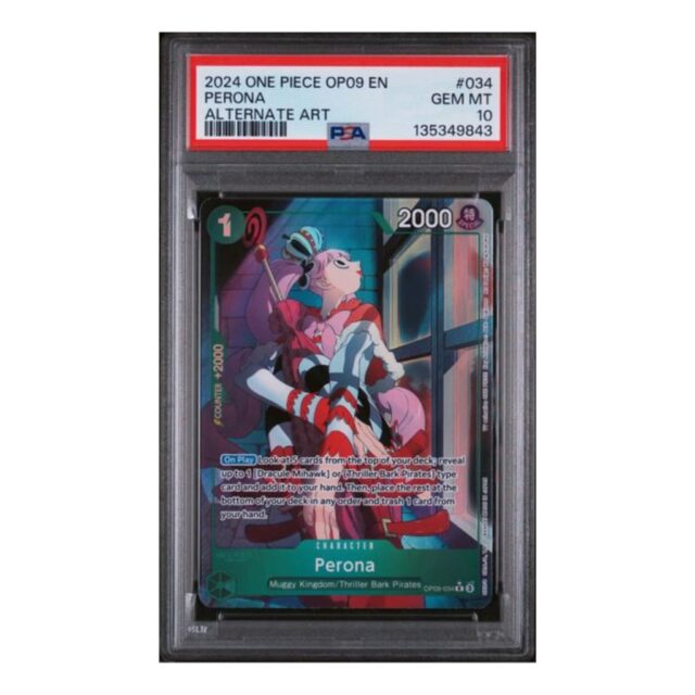 2024 ONE PIECE OP09-EMPERORS IN THE NEW WORLD #034 PERONA ALTERNATE ART
