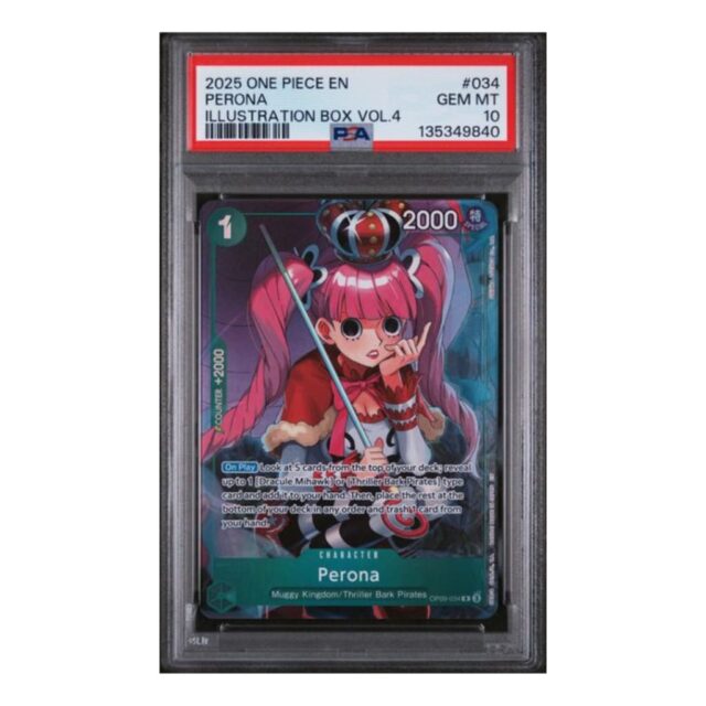 2025 ONE PIECE PROMOS #034 PERONA ILLUSTRATION BOX VOL.4