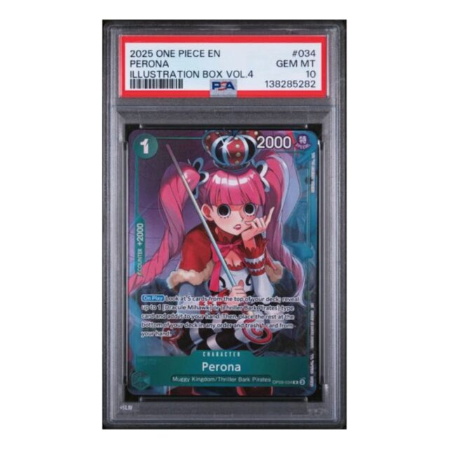 2025 ONE PIECE PROMOS #034 PERONA ILLUSTRATION BOX VOL.4