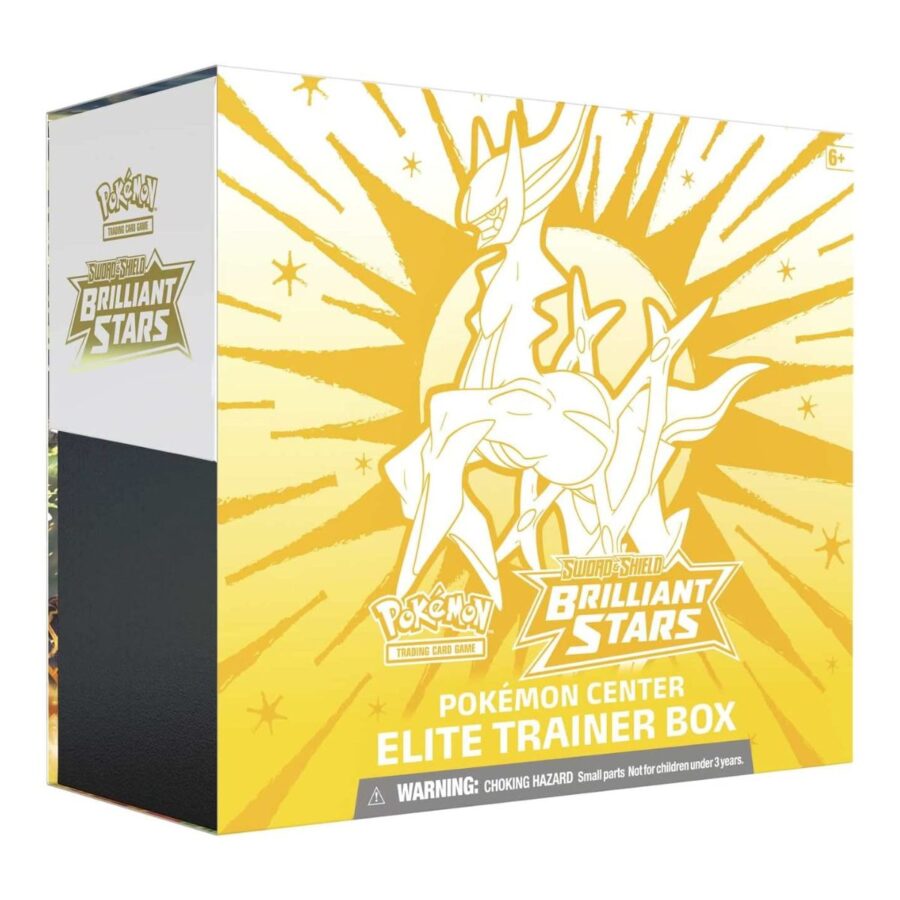 Pokemon TCG Brilliant Stars Pokemon Center Elite Trainer Box Plus
