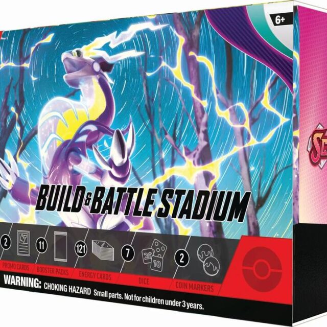 Pokemon Scarlet & Violet Build & Battle Stadium Box