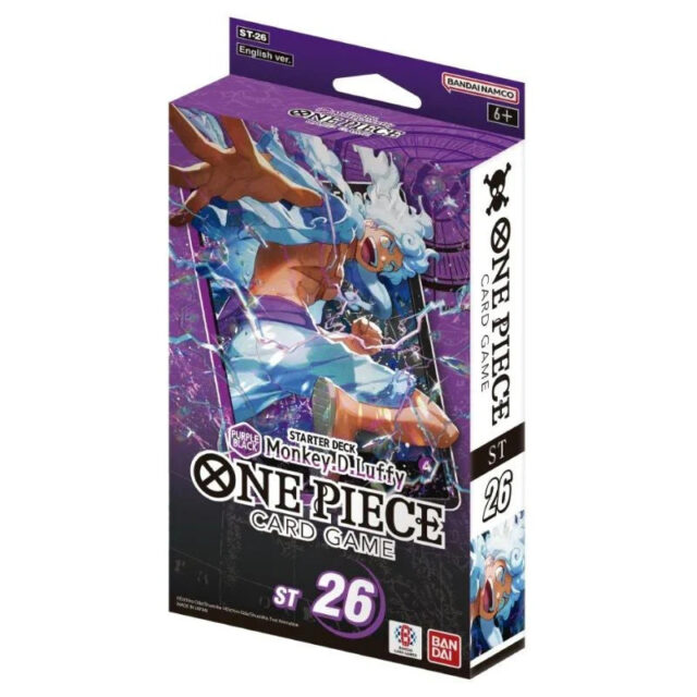 One Piece Card Game - Purple/Black Monkey.D.Luffy - ST-26 - Starter Deck