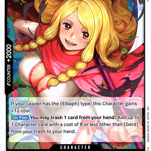 One Piece Card Game OP17-081 Gerd R Foil – English NM