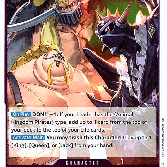 One Piece Card Game OP17-061 Lead Performers R Foil – English NM