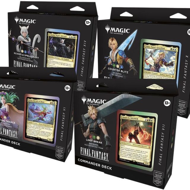 Magic the Gathering Final Fantasy Commander Deck (ONE DECK)