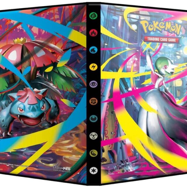 Pokemon Mega Evolution 4-Pocket Portfolio