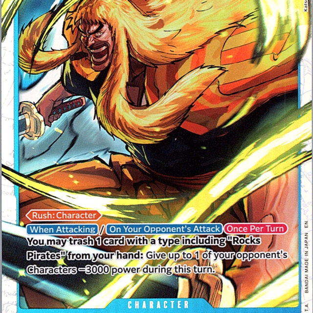 One Piece Card Game OP17-048 Shiki SR Foil – English NM