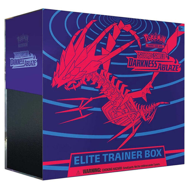 POKEMON TCG Sword And Shield Darkness Ablaze Elite Trainer Box (ETB)