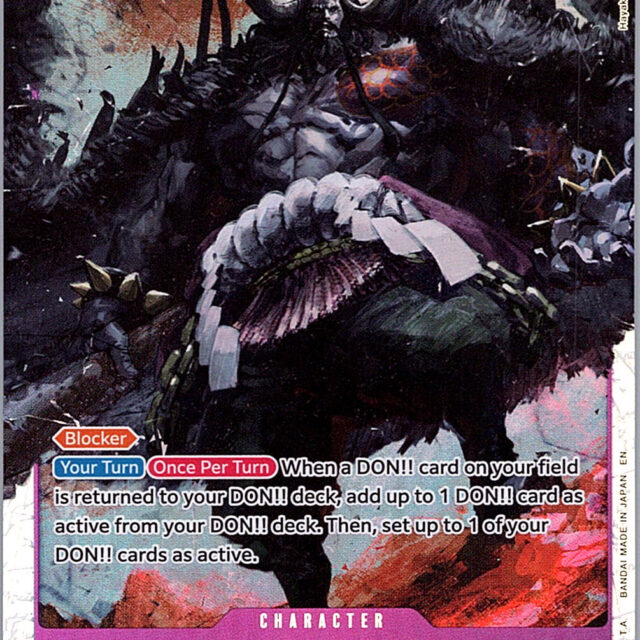 One Piece Card Game OP17-062 Kaido SR Foil – English NM