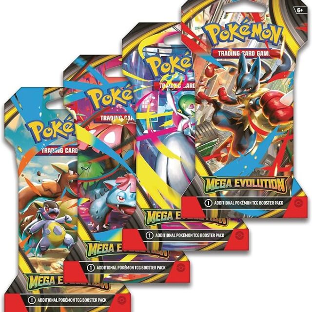 Pokemon Mega Evolution Sleeved Blister Pack