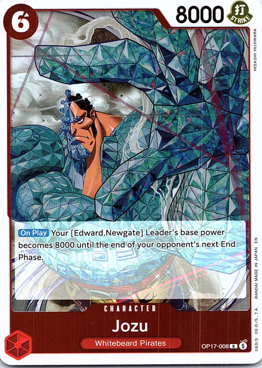 One Piece Card Game OP17-008 Jozu R Foil – English NM