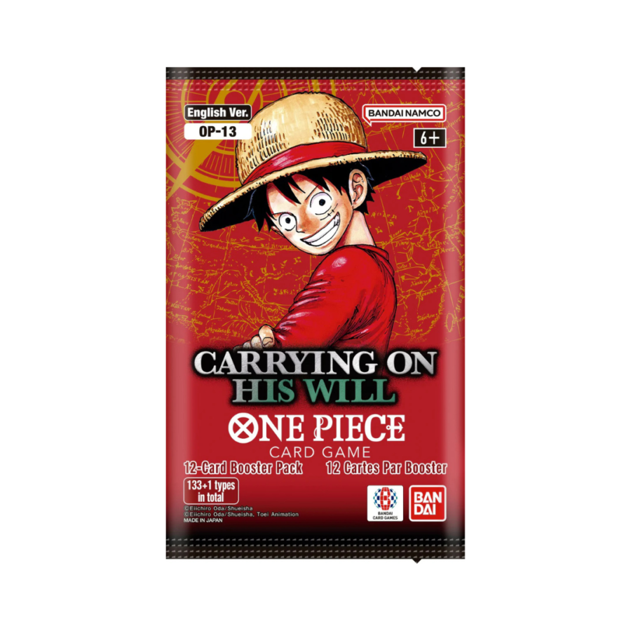 One Piece Card Game - Carrying On His Will Booster Pack