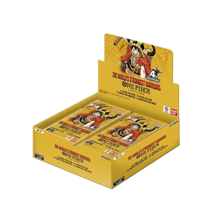 One Piece CG OP-17 Booster Box (Delayed Until September 1st - Due to Port Issues with distributor) (Pre Order)