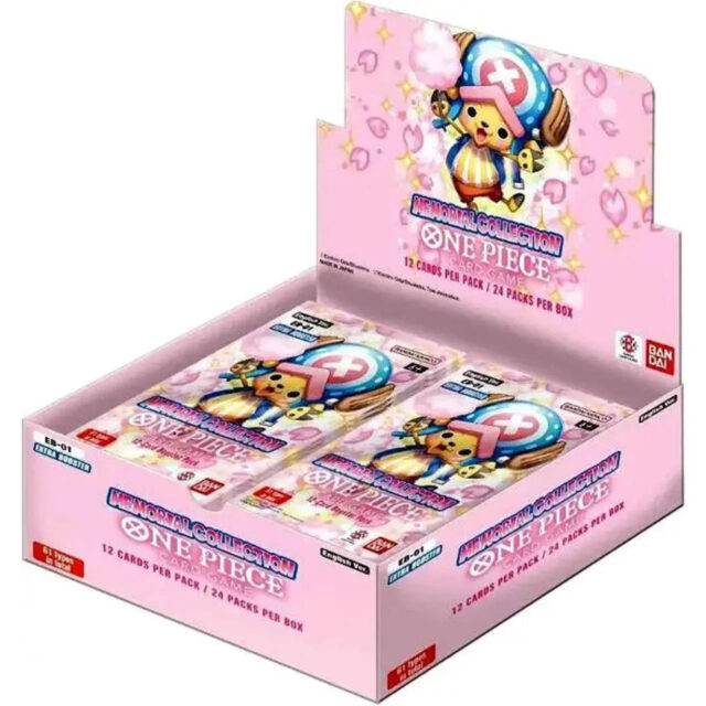 One Piece Card Game - Memorial Collection - EB-01 - Booster Box (English)