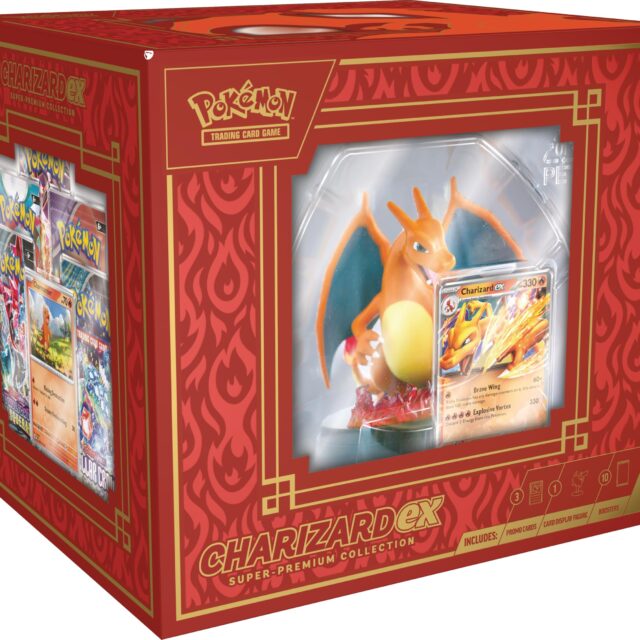 Official Pokémon TCG: Charizard ex Super Premium Collection