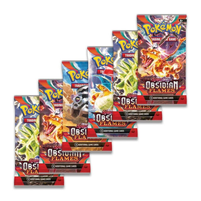 Official Pokémon TCG: Obsidian Flames Booster Pack