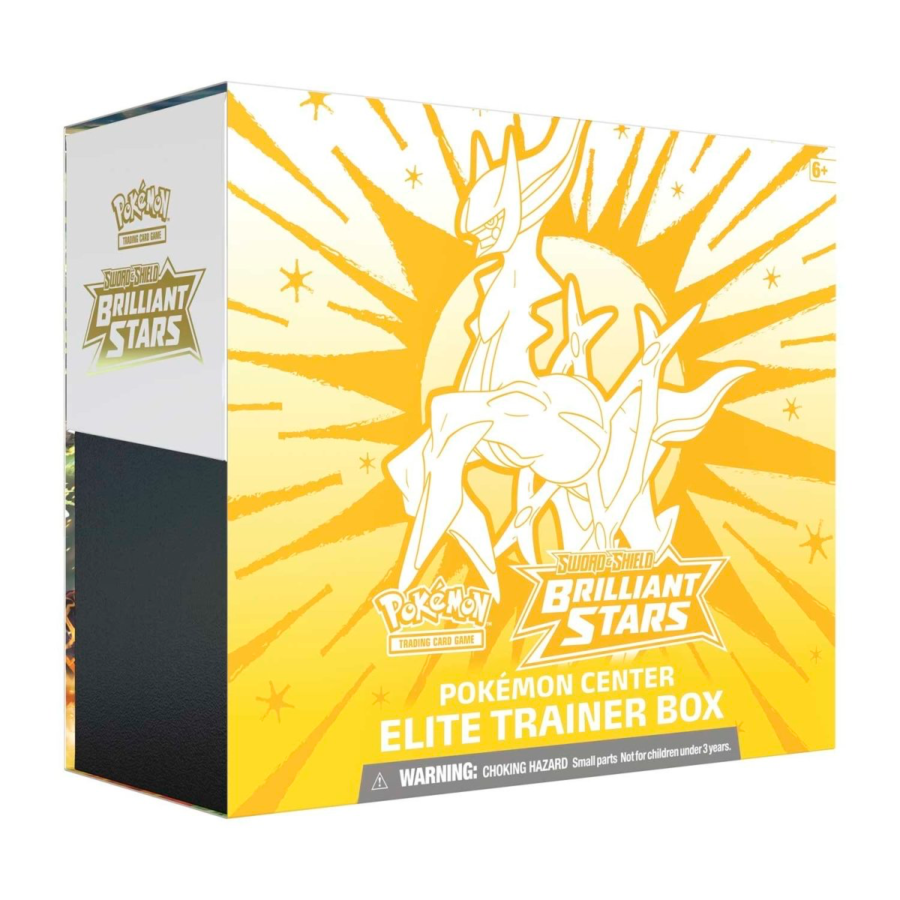 Official Pokémon TCG: Brilliant Stars Pokémon Center Elite Trainer Box