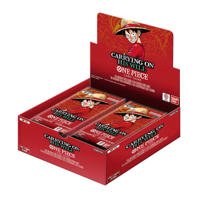 Official Bandai One Piece Card Game: OP-13 Carrying On His Will Booster Box