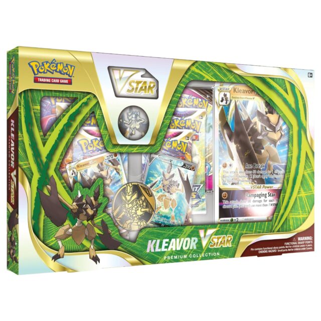 Pokemon Kleavor VStar Premium Collection Box