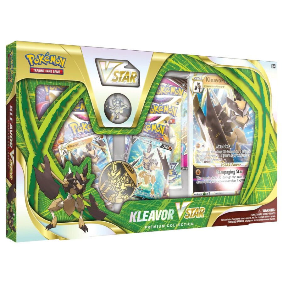 Pokemon Kleavor VStar Premium Collection Box