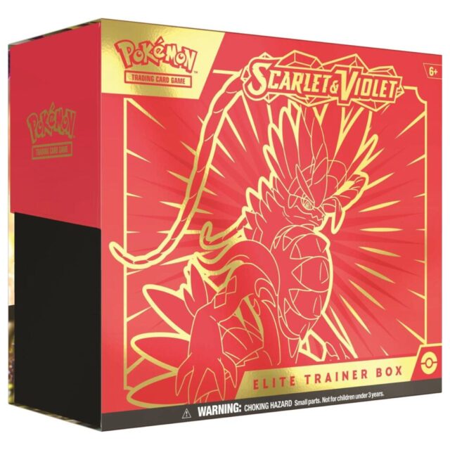 Pokemon Scarlet & Violet Elite Trainer Box (Koraidon)