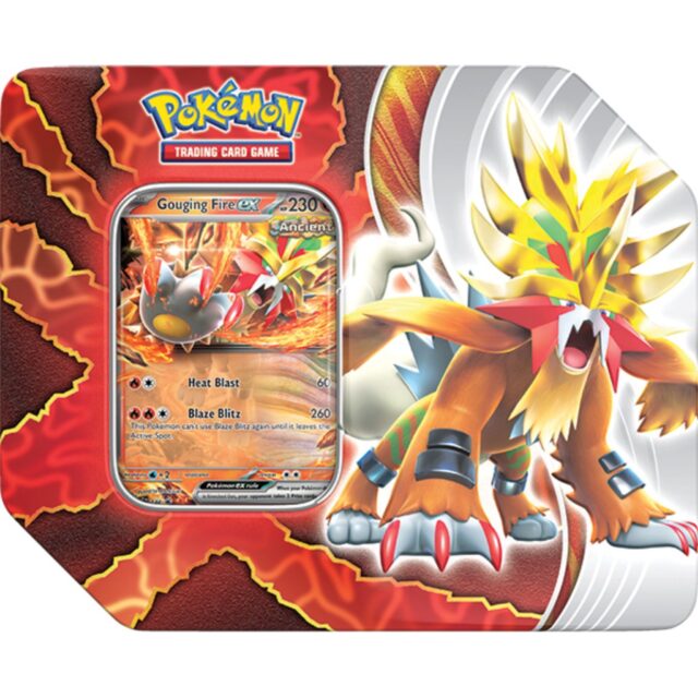 Pokemon Paradox Destinies Gouging Fire Tin