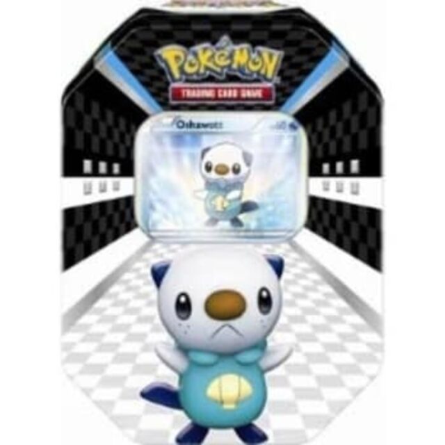 Pokemon Black & White Oshawott Tin