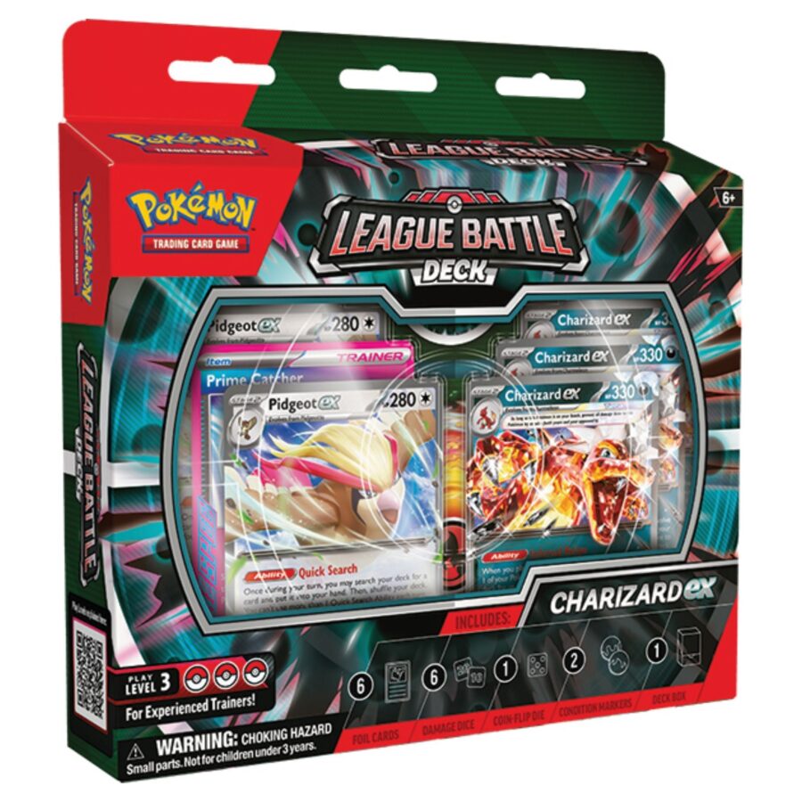 Pokemon Charizard Ex League Battle Deck