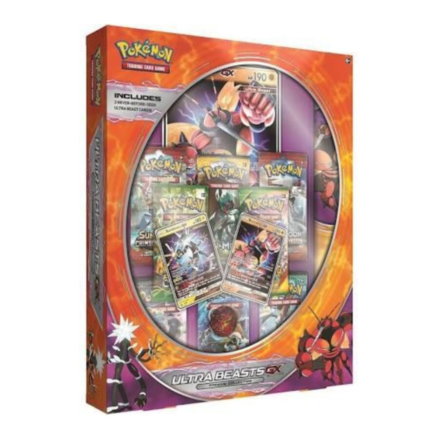 Pokemon Ultra Beasts GX Premium Collection (Buzzwole GX & Xurkitree GX)