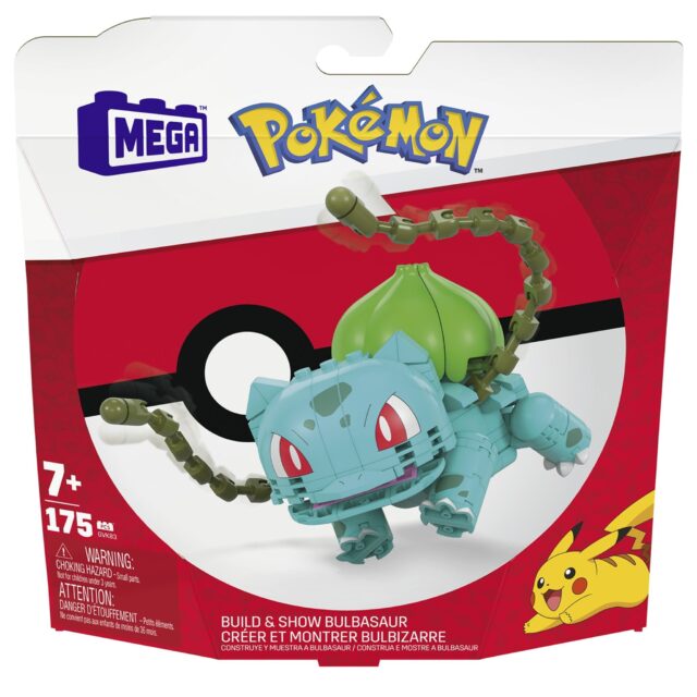 Mattel Mega Construx Pokemon Medium Bulbasaur