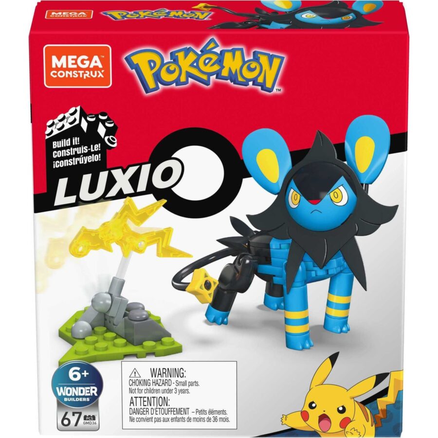 Mattel Mega Construx Pokemon Power Pack Luxio