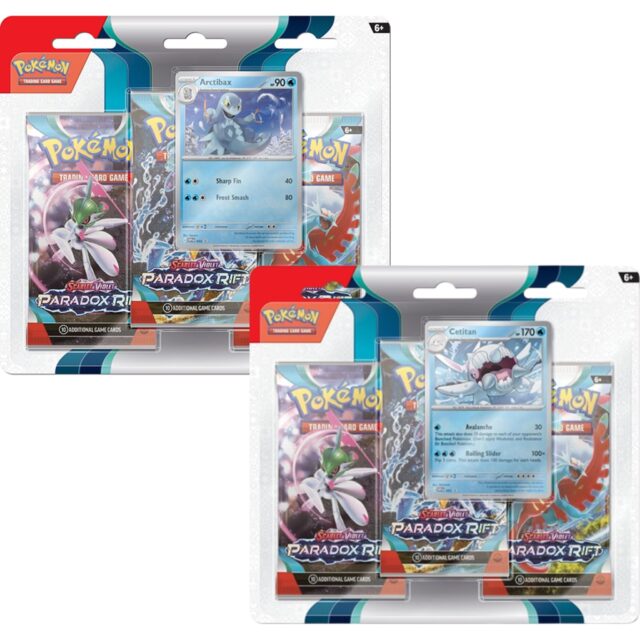 Pokemon Scarlet & Violet Paradox Rift 3 Booster Blister Pack