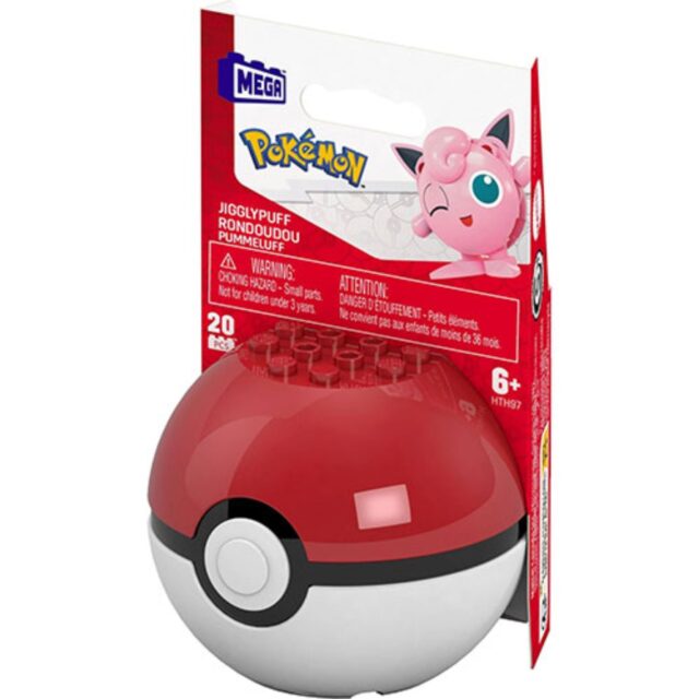 Mattel Mega Construx Pokemon Evergreen Jigglypuff Poke Ball