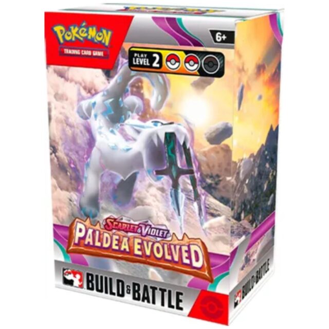 Pokemon Scarlet & Violet Paldea Evolved Build & Battle Box