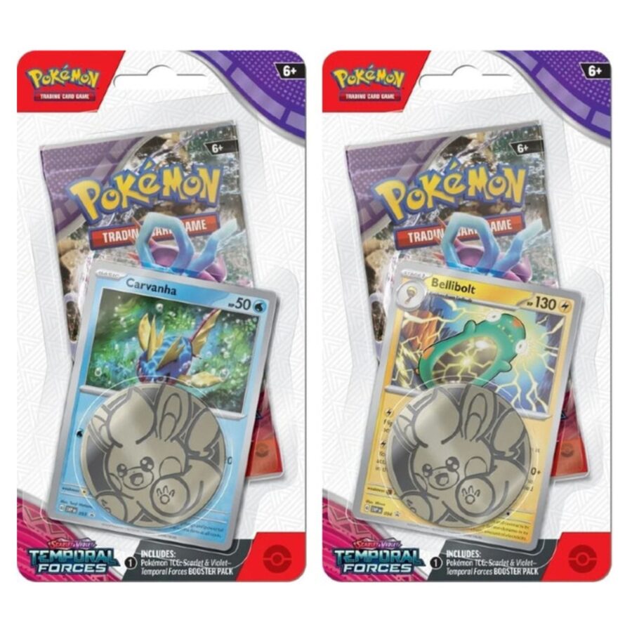 Pokemon Scarlet & Violet Temporal Forces Checklane Blister