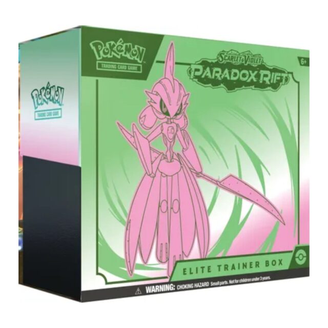 Pokemon Scarlet & Violet Paradox Rift Elite Trainer Box (Iron Valiant)