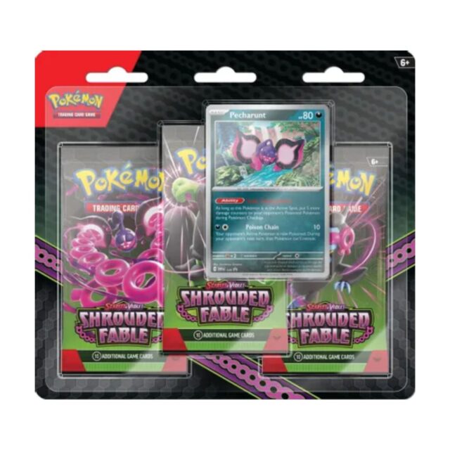 Pokemon Scarlet & Violet Shrouded Fable 3-Pack Booster Blister