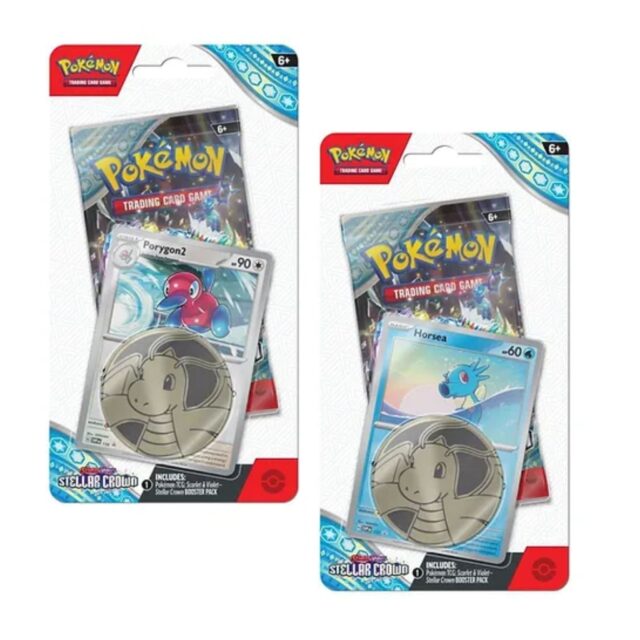 Pokemon Scarlet & Violet Stellar Crown Checklane Blister Pack